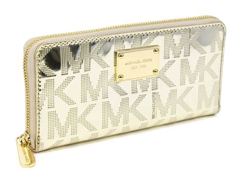 michael kors pale gold geldbeutel|michael kors wallets.